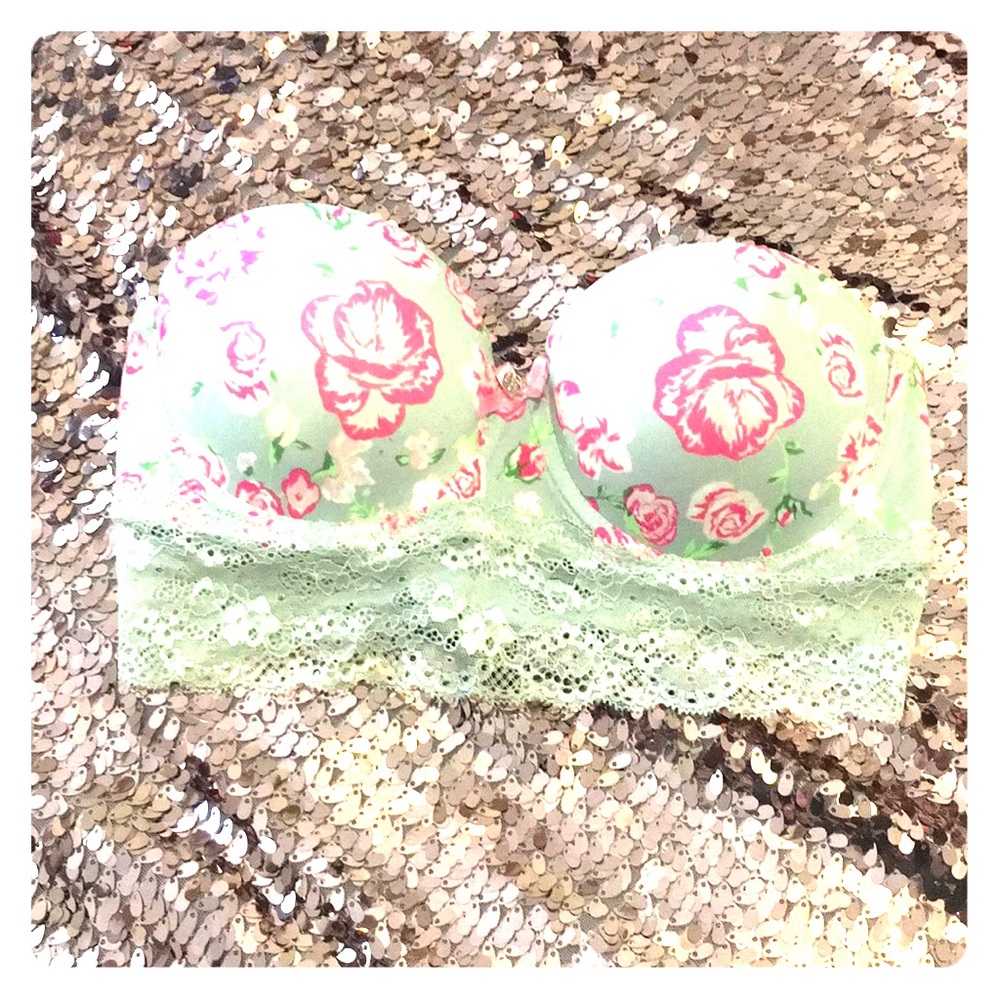 Strapless push-up bra 34c